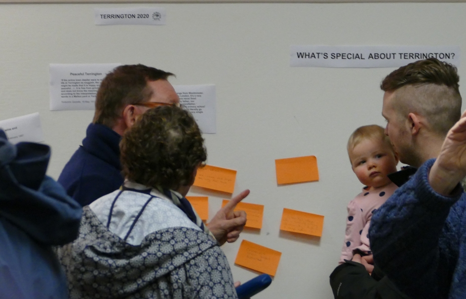People discussing what makes Terrington special